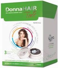 Donna Hair FORTE 3 měsíční kúra 90 tobolek + přívěšek Swarovski Elements - obrázek 1