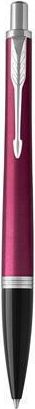 Kuličkové pero "Royal Urban", modrá, 0,7 mm, vibrant magenta tělo, stříbrný klip, PARKER - obrázek 1