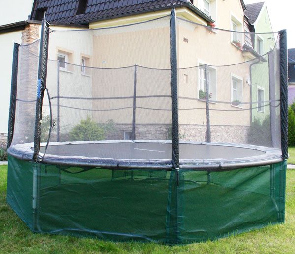 inSPORTline Ochranná síť pod trampolínu 457cm - obrázek 3