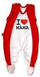 DEJNA Baby Dejna Dupačky Kolekce - I love Máma, vel. 62, K19 3/6měsíců - obrázek 2
