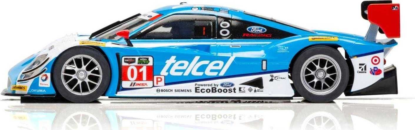 Autíčko GT SCALEXTRIC C3948 - Ford Daytona Prototype Sebring 2014 Chip Ganassi Racing Telcel Ford (1:32) - obrázek 2