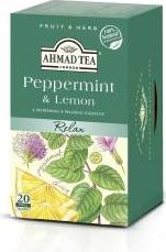 Ahmad Tea Máta & Citron porcovaný čaj 20 x 2 g - obrázek 1