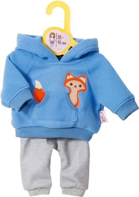 Dolly Moda Teplákovka modrá 38-46 cm - obrázek 1