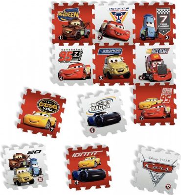 Alltoys puzzle Disney Cars 12ks - obrázek 1