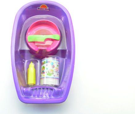 Teddies Vanička+nočník s doplňky plast 40x9,5cm asst 2 barvy - obrázek 3