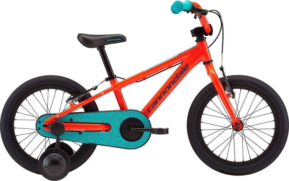 Cannondale Trail 16 Single-Speed Boy's - Acid Red w/ Slate, Turquoise and Nitro (ARD) uni - obrázek 1