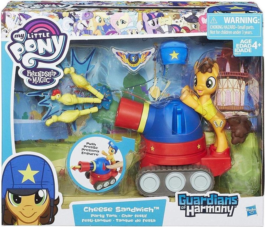 My Little Pony Guardians of Harmony Cheese Sandwich Pony with Party Tank - obrázek 1