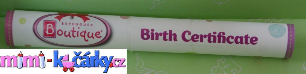 New born Berenguer holčička s výbavičkou 39 cm - obrázek 7