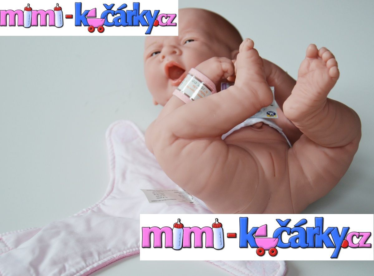 Realistické miminko Berenguer děvčátko 36 cm - obrázek 1