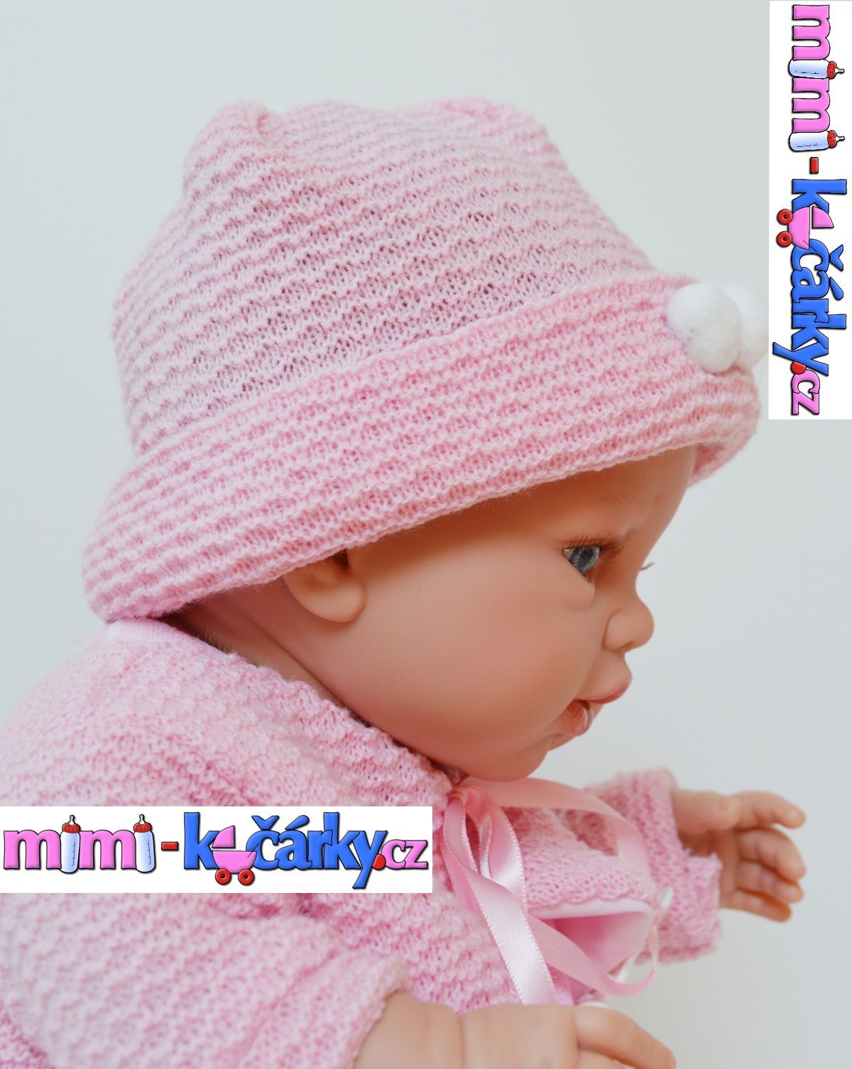 Realistické miminko Berbesa Angels v oblečku 42cm - obrázek 4