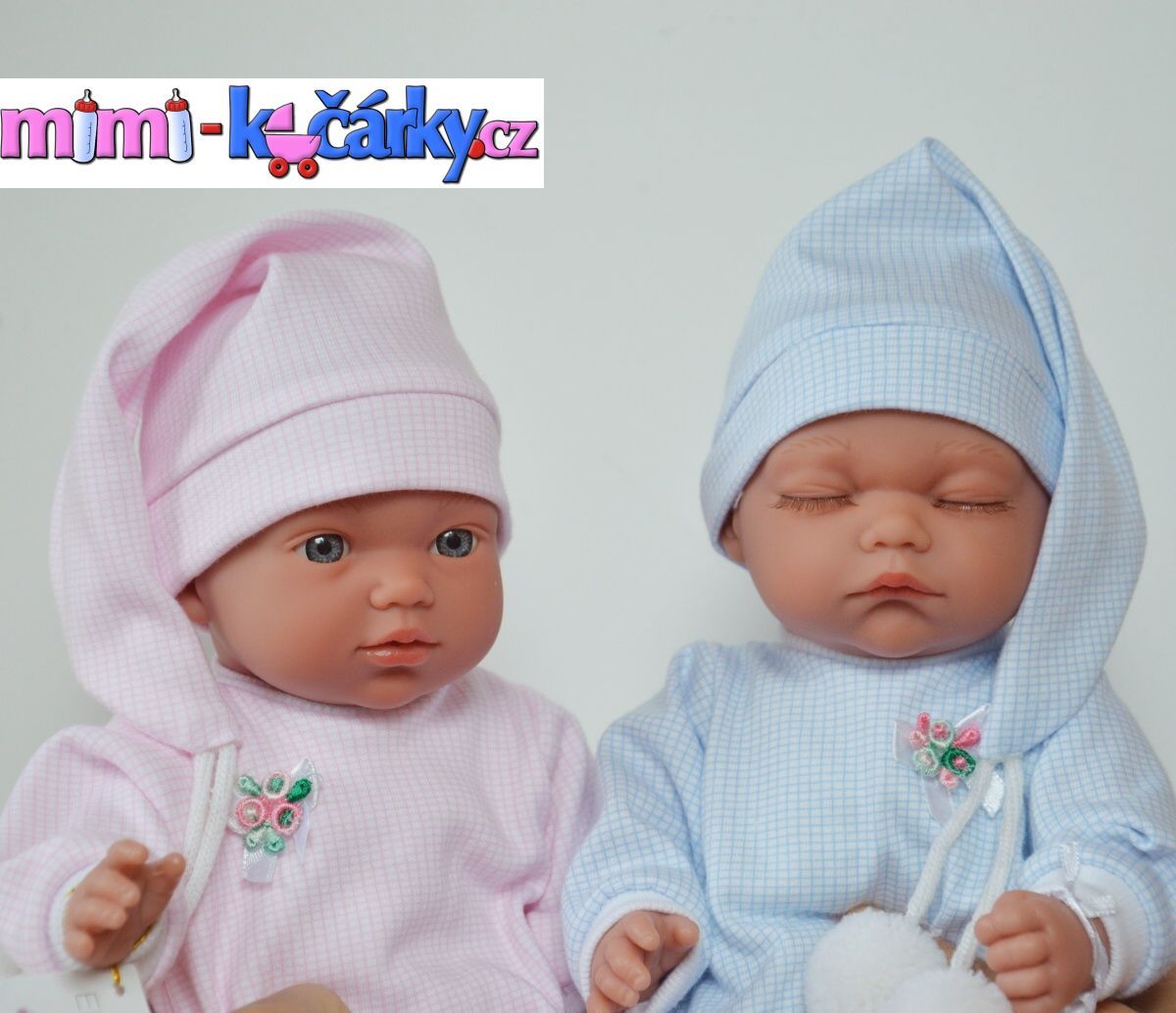 Dvojčátka Arias s přenosnou taškou 28 cm - obrázek 8