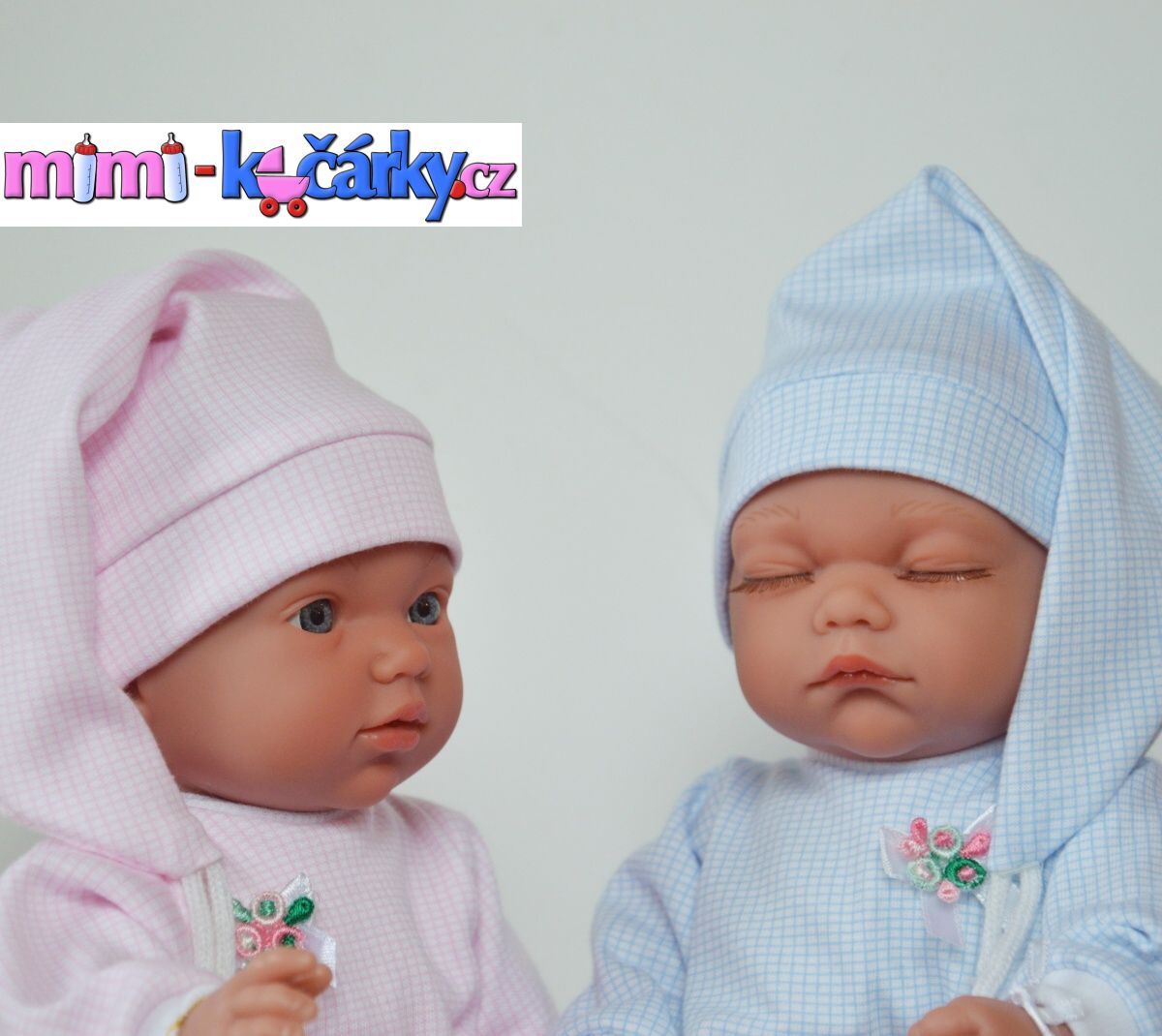Dvojčátka Arias s přenosnou taškou 28 cm - obrázek 10