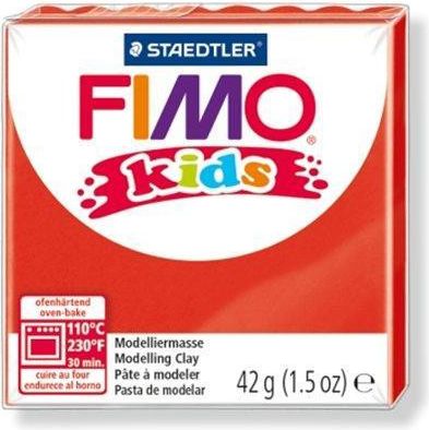 Modelovací hmota FIMO® kids 8030 42g červená - obrázek 1