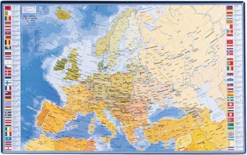 Podložka na stůl, mapa Evropy, VIQUEL - obrázek 1