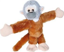 Plyšáček objímáček Opička 20 cm - obrázek 1