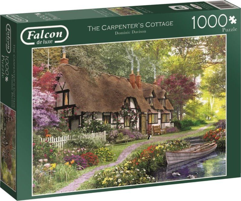 FALCON / JUMBO FALCON , JUMBO Puzzle Dům tesaře 1000 dílků - obrázek 2