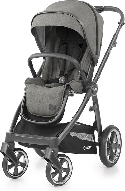 BABYSTYLE OYSTER 3 Sportovní kočárek s pláštěnkou Mercury/City Grey rám 2019 - obrázek 1