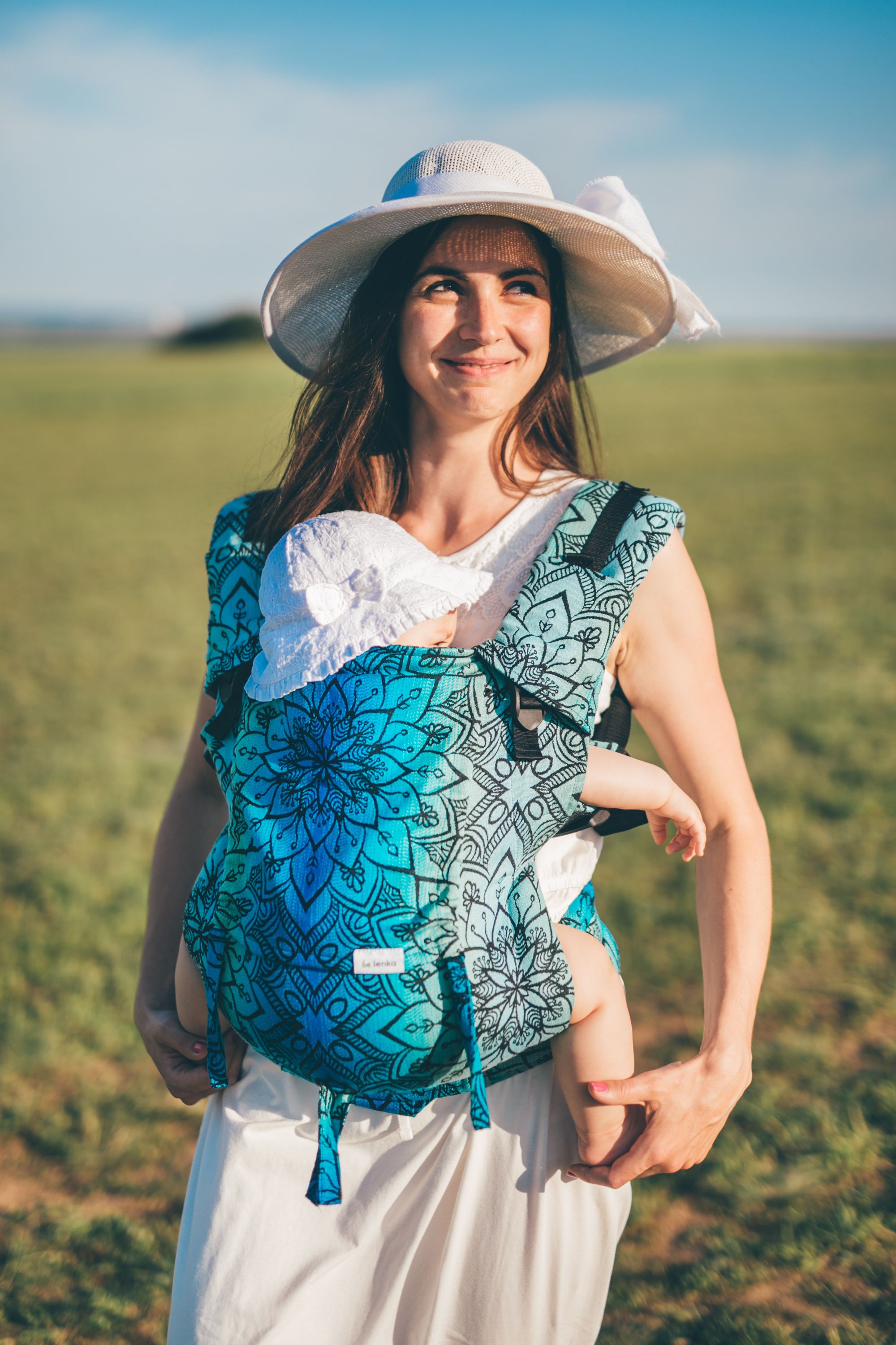 Be Lenka Nosítko Lenka 4ever - Mandala - Polární noc Ramenní popruhy: Klasické bez možnosti kríženia - obrázek 1