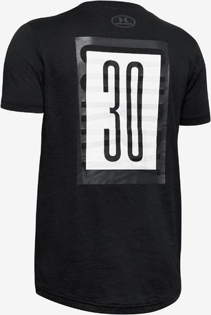 SC30™ Branded Triko dětské Under Armour | Černá | Chlapecké | M - obrázek 2