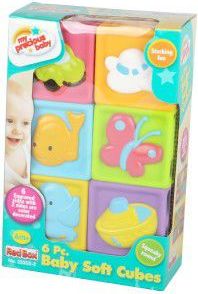 Teddies Dětské pískací kostky 6ks - obrázek 4