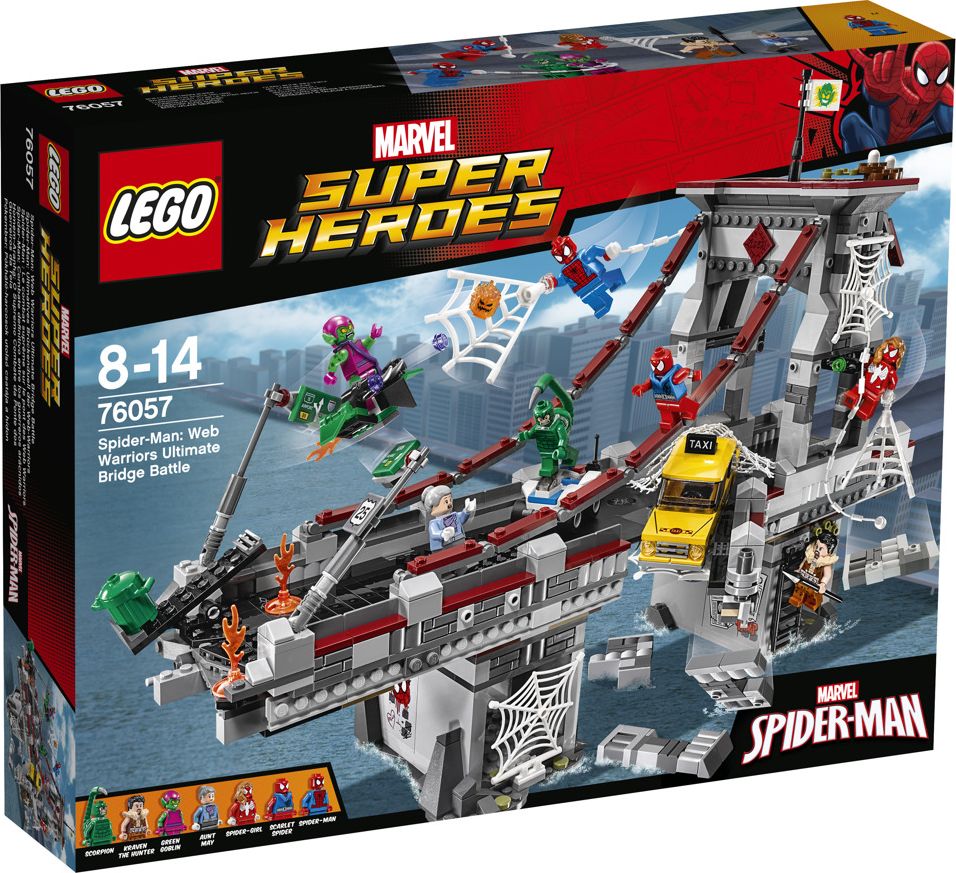 Lego Super Heroes Spiderman: Úžasný souboj pavoučích válečníků na mostě - obrázek 1