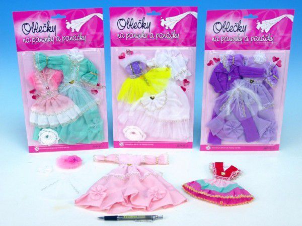 Teddies ŠatyOblečky krátké na panenky - obrázek 1