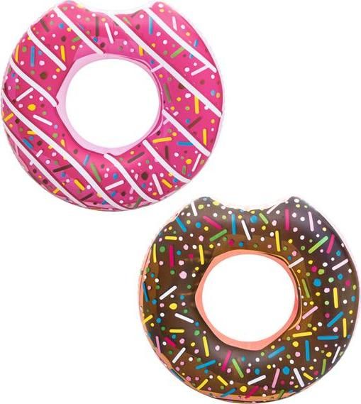 BESTWAY Velký nafukovací kruh Donut 107cm (hnědý) - obrázek 1