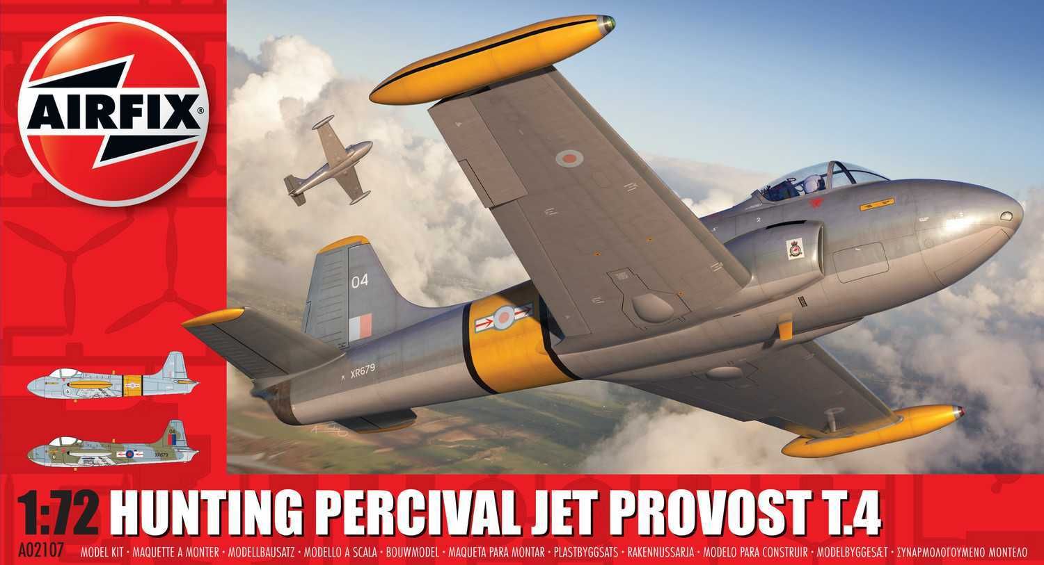 AIRFIX Classic Kit letadlo A02107 - Hunting Percival Jet Provost T.4 (1:72) - obrázek 1