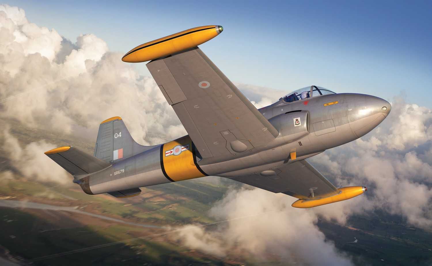 AIRFIX Classic Kit letadlo A02107 - Hunting Percival Jet Provost T.4 (1:72) - obrázek 2