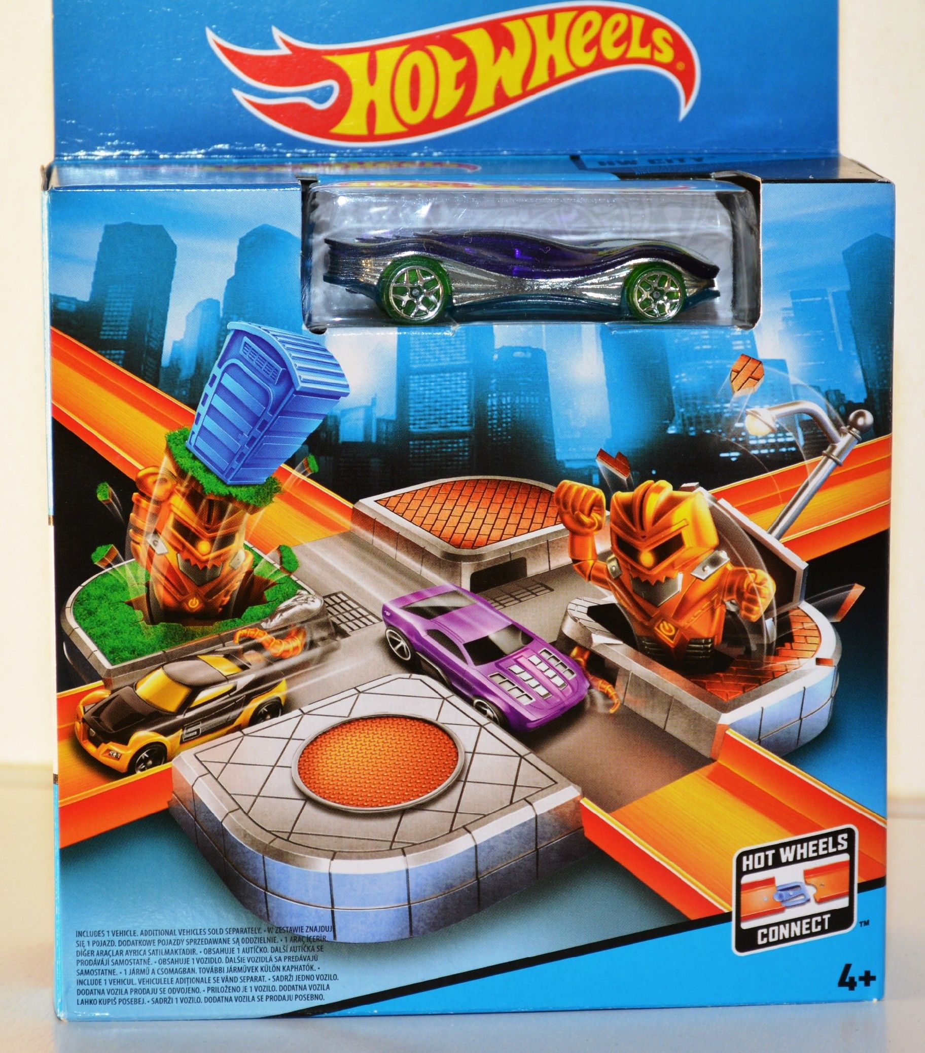 Hot Wheels City Křižovatka Kyborgů - obrázek 1