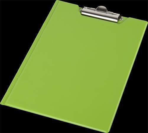 Psací desky s klipem, pastelově zelená, uzavíratelné, A4, PANTA PLAST - obrázek 1