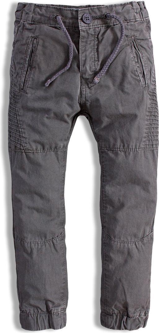 Kojenecké chlapecké kalhoty MINOTI KID šedé Velikost: 80 - obrázek 1