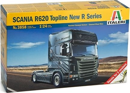 ITALERI Model Kit truck 3858 - SCANIA R620 Topline New R Series (1:24) - obrázek 1