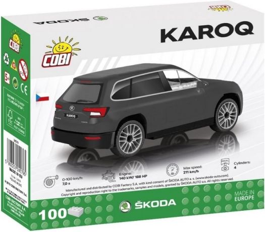 Cobi 24579 Škoda Karoq, 1:35, 100 k - obrázek 2