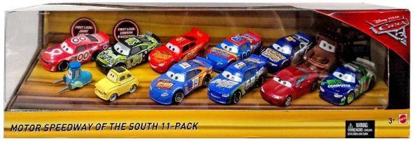 CARS 3 (Auta 3) - 11pack Motor Speedway of the South - poškozený obal - obrázek 1