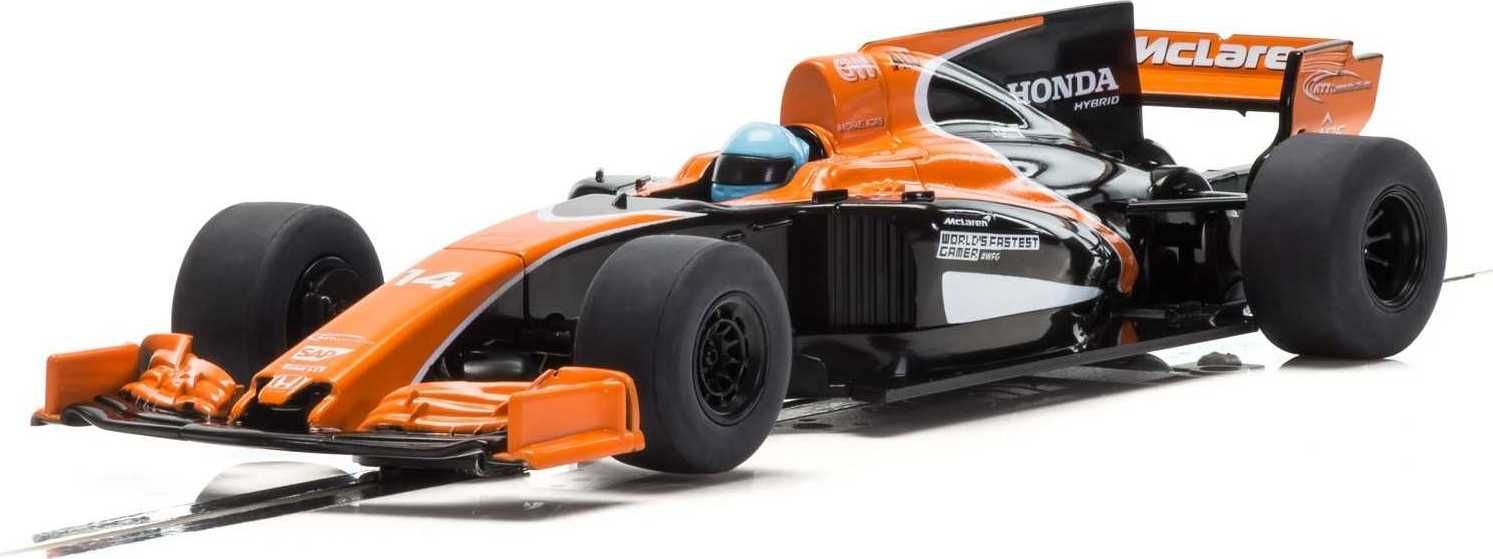 Autíčko Super Resistant SCALEXTRIC C3956 - McLaren Honda MCL32 Car - 2017 [NEW TOOLING 2018] (1:32) - obrázek 1