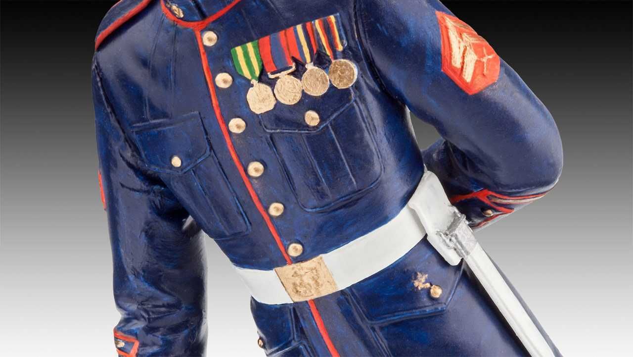 REVELL Plastic ModelKit figurka 02804 - US Marine (1:16) - obrázek 6