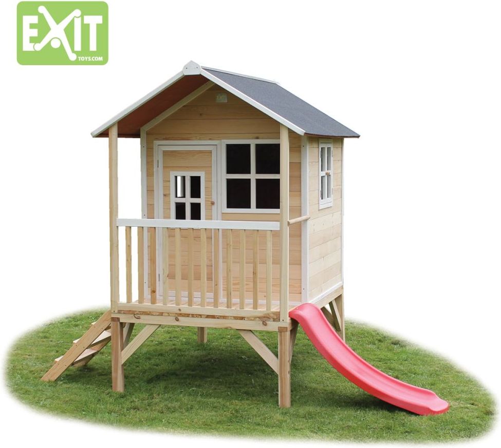 Exit dřevěný domeček Loft 300 přírodní - obrázek 1