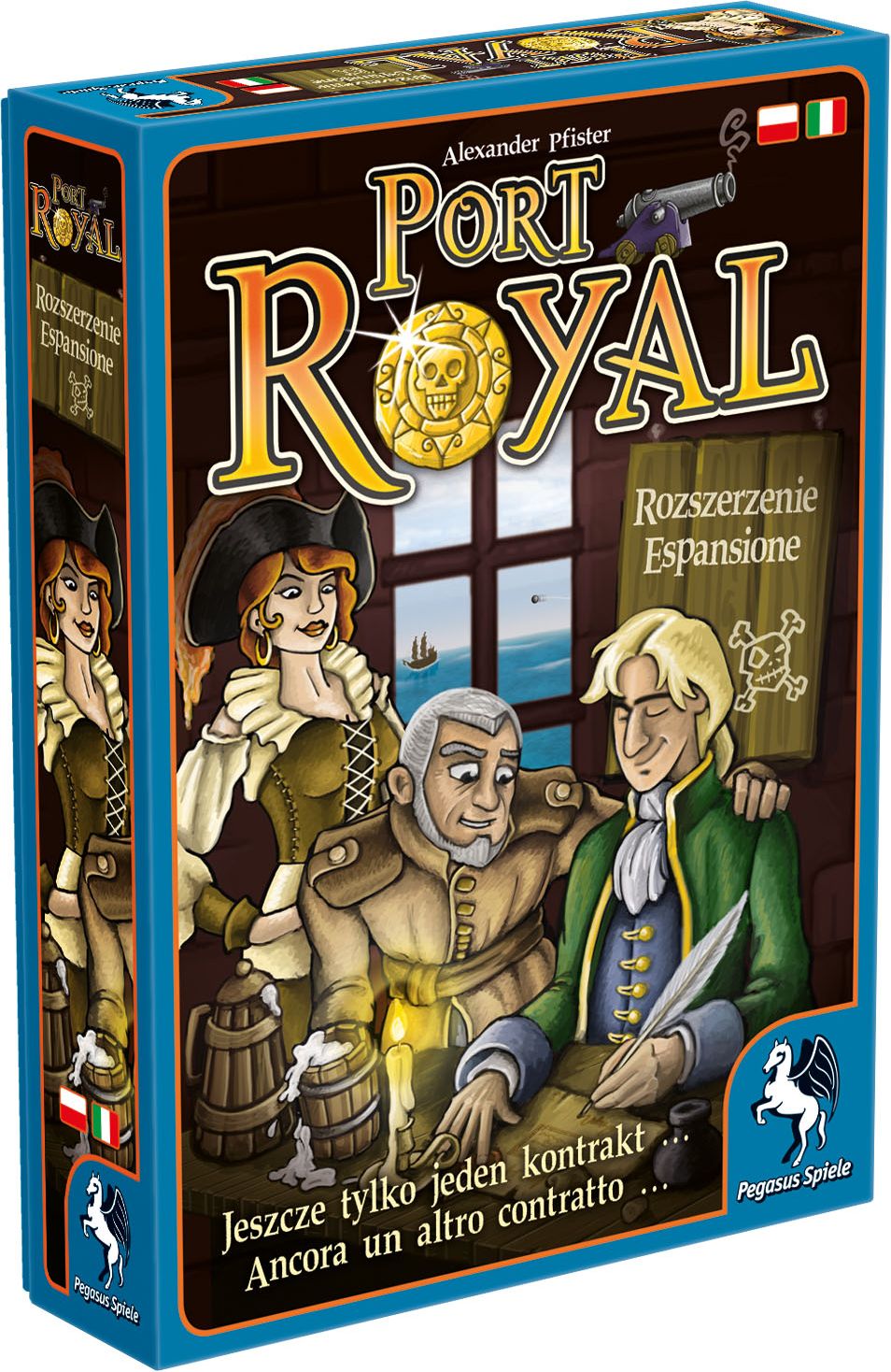 Pegasus Spiele Port Royal: Rozszerzenie/Espansione - obrázek 1