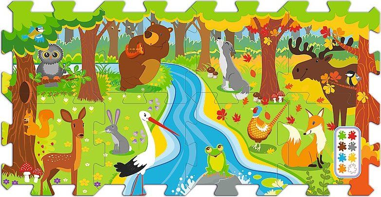 TREFL Pěnové puzzle Les - obrázek 1