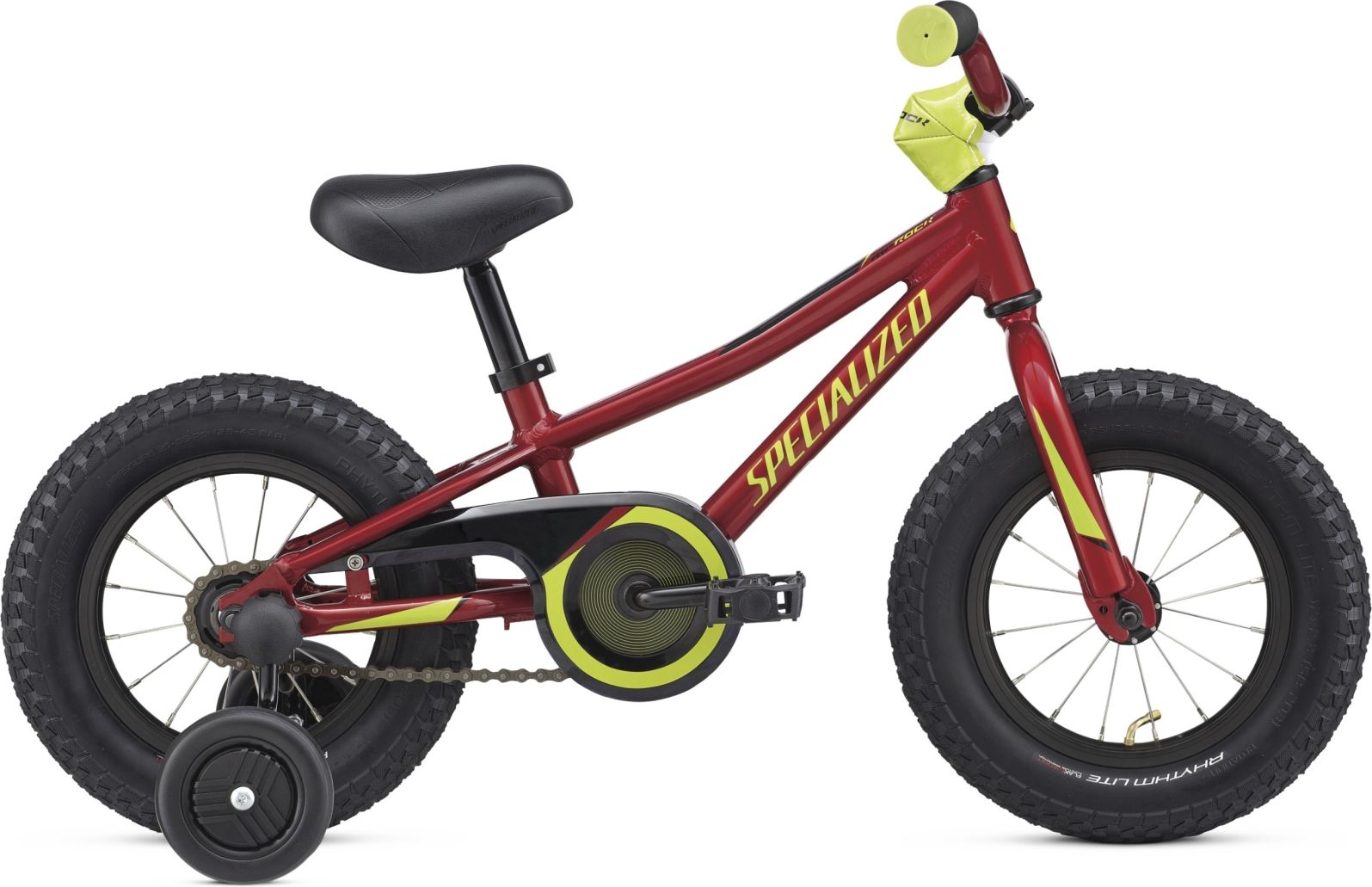 Specialized Riprock Coaster 12 - candy red/hyper green uni - obrázek 2