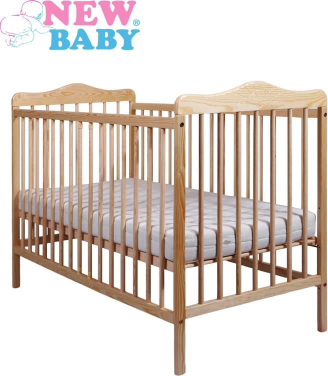 Dětská postýlka New Baby Jacob - přírodní - obrázek 1