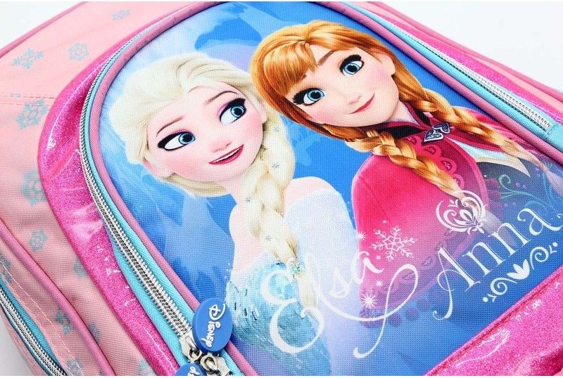 Setino · Dětský předškolní batoh Ledové království - Frozen - Anna a Elsa - 30 x 27 x 11 cm - obrázek 5