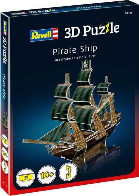3D Puzzle REVELL 00115 - Pirate Ship - obrázek 1