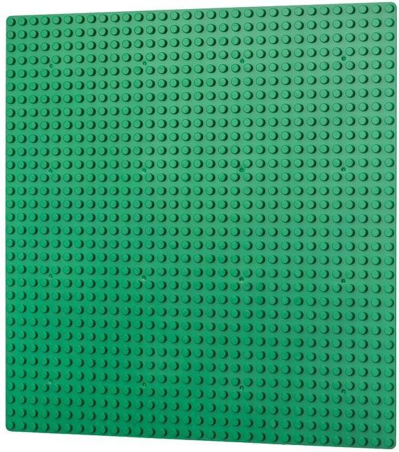 LW Toys Podložka na stavění 32x32 bodů - tmavě zelená - obrázek 1