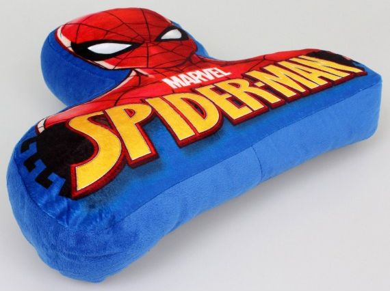 Setino - Tvarovaný polštářek  Spiderman, 39 x 35 cm - obrázek 2