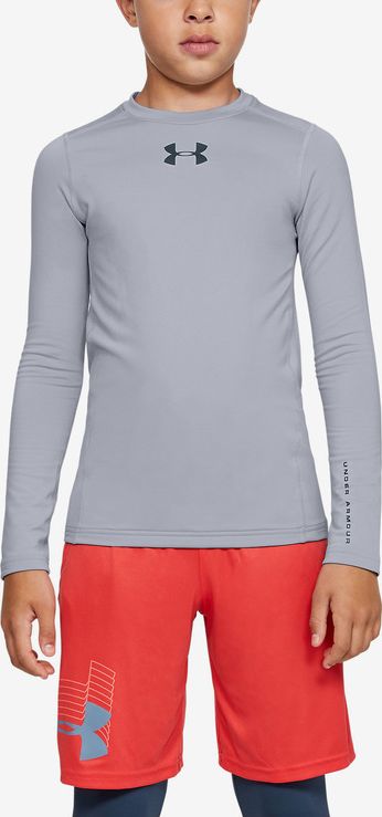 ColdGear® Armour Triko dětské Under Armour | Šedá | Chlapecké | L - obrázek 1