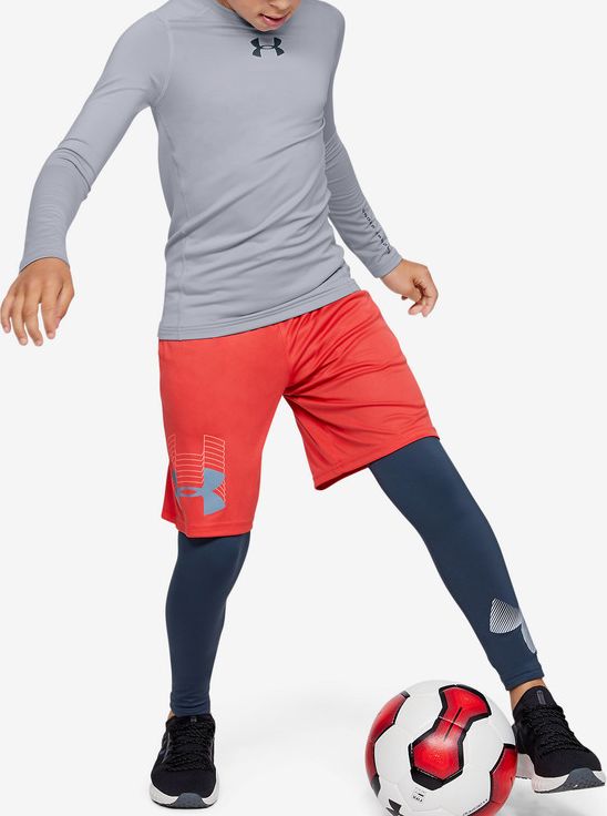 ColdGear® Armour Triko dětské Under Armour | Šedá | Chlapecké | L - obrázek 4