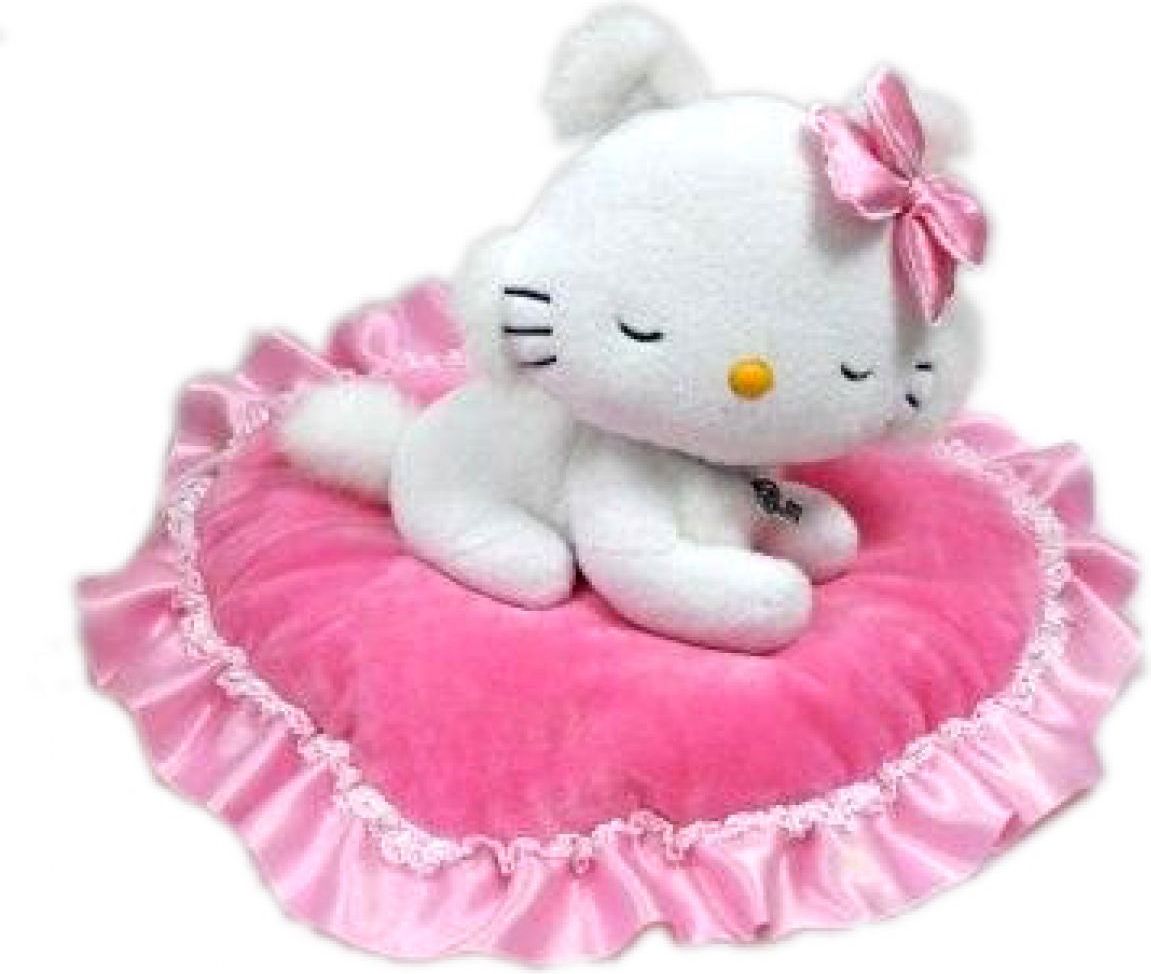 Charmmy Kitty na polštářku srdíčko - obrázek 1