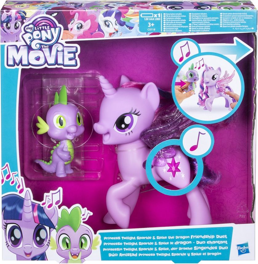 My Little Pony Hrací set se zpívající Twilight Sparkle & Spike - obrázek 1